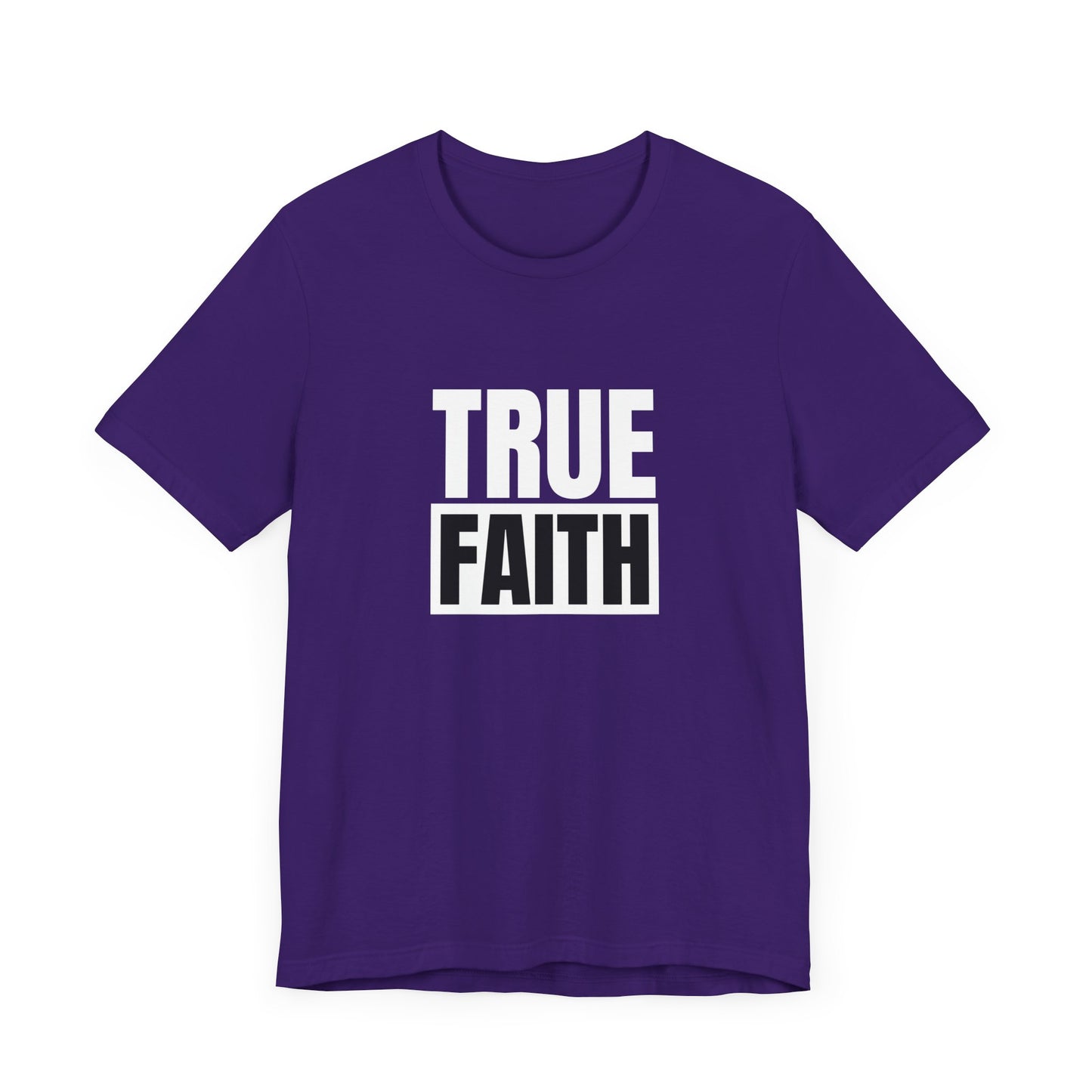 Faith Unisex Jersey Short Sleeve Tee - Inspirational T-Shirt for Everyday Wear