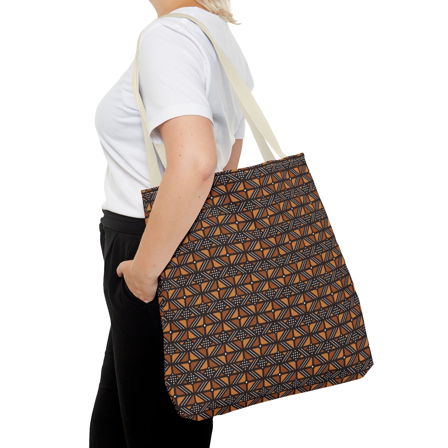 Mudcloth Print Tote Bag (AOP)