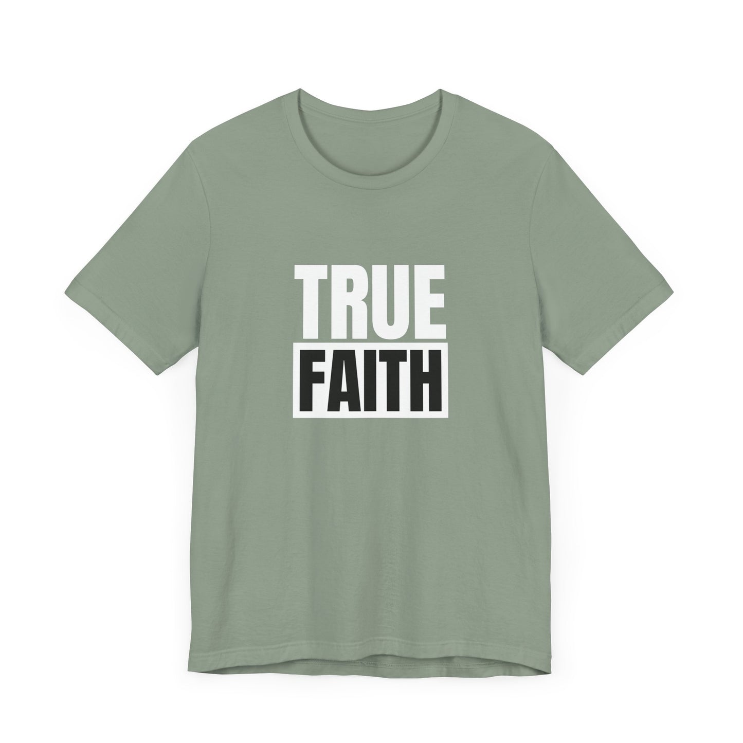 Faith Unisex Jersey Short Sleeve Tee - Inspirational T-Shirt for Everyday Wear