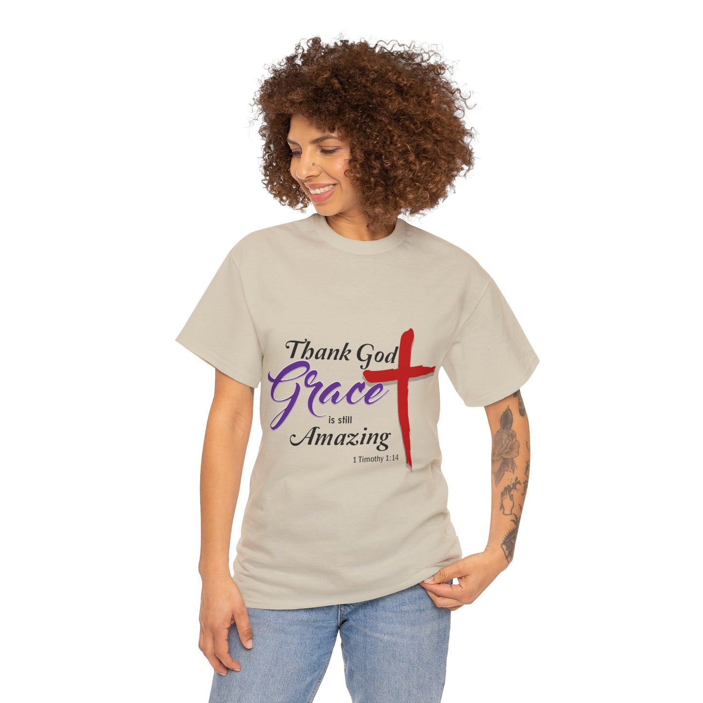 Grace is Amazing Unisex Heavy Cotton Tee