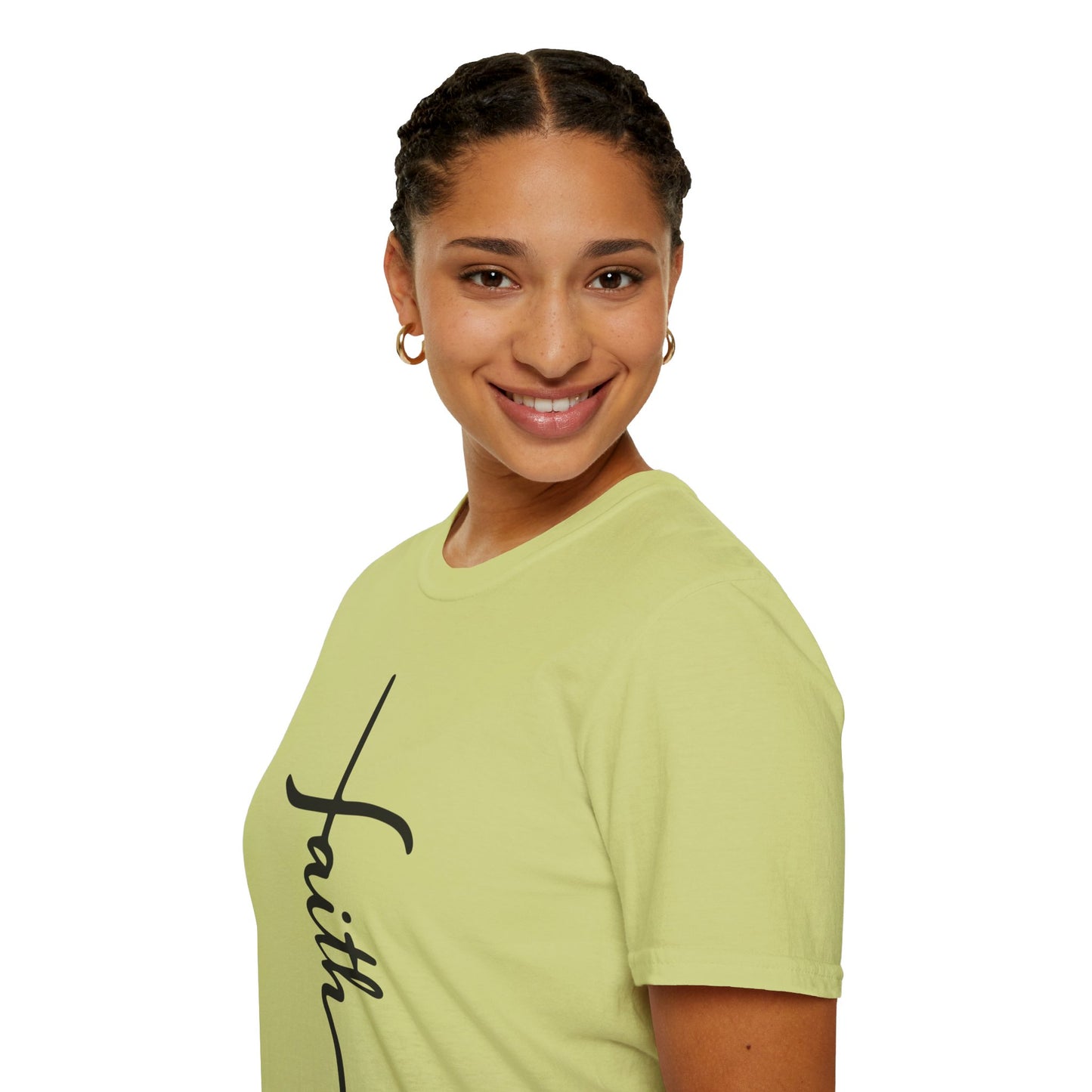 Faith Cross Unisex Softstyle T-Shirt