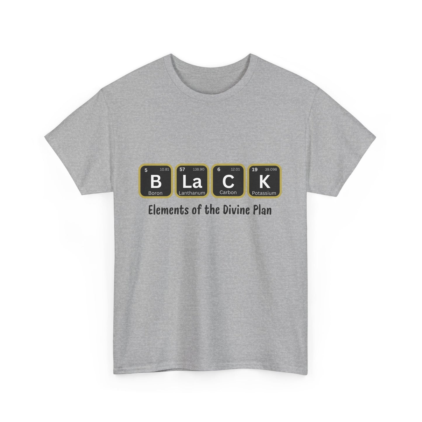 BLACK Element Unisex Heavy Cotton Tee