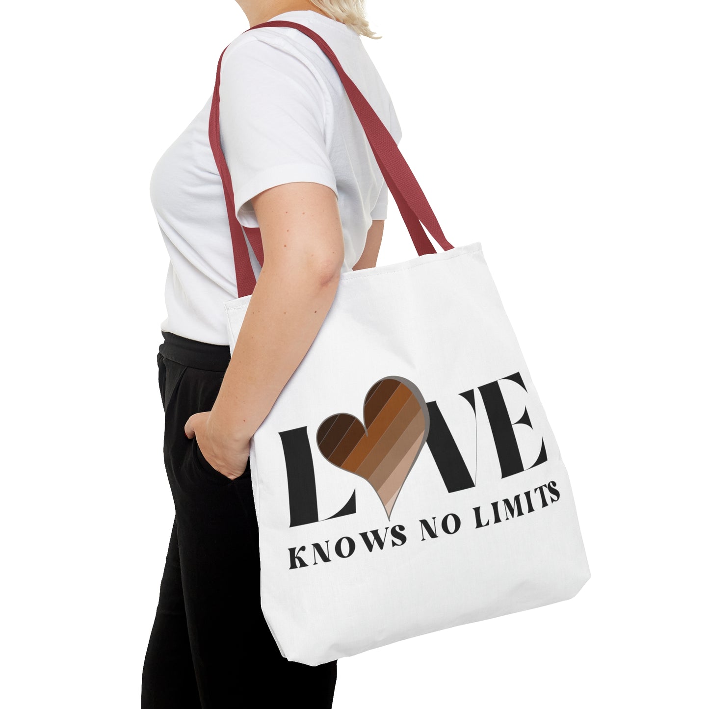 Love Knows No Limits Tote Bag (AOP)