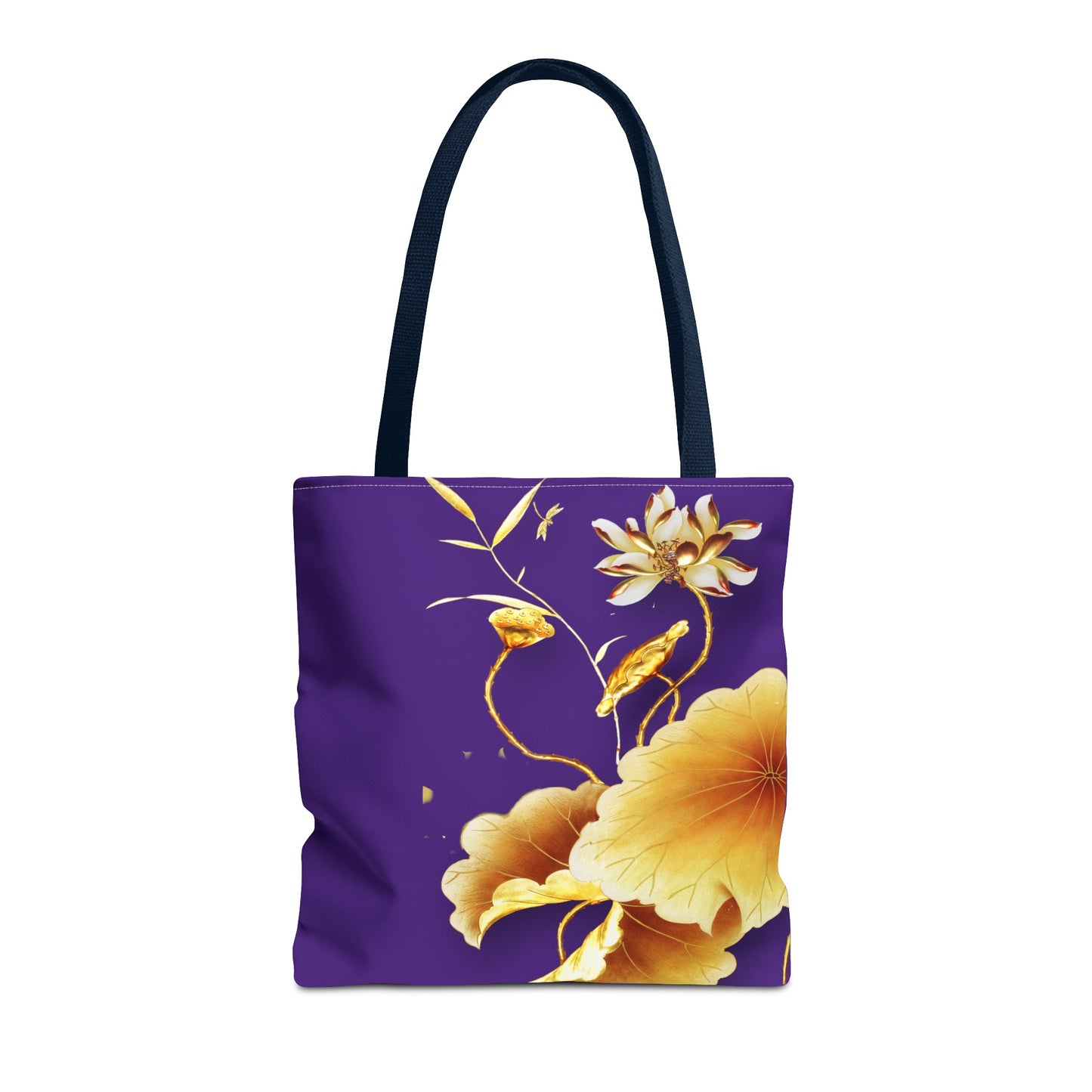 Golden Flower Tote Bag (AOP)