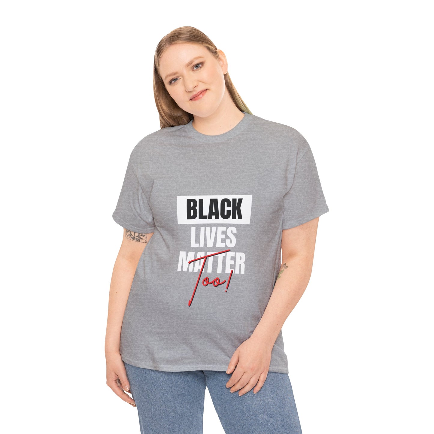 Black Lives Matter Unisex Heavy Cotton Tee