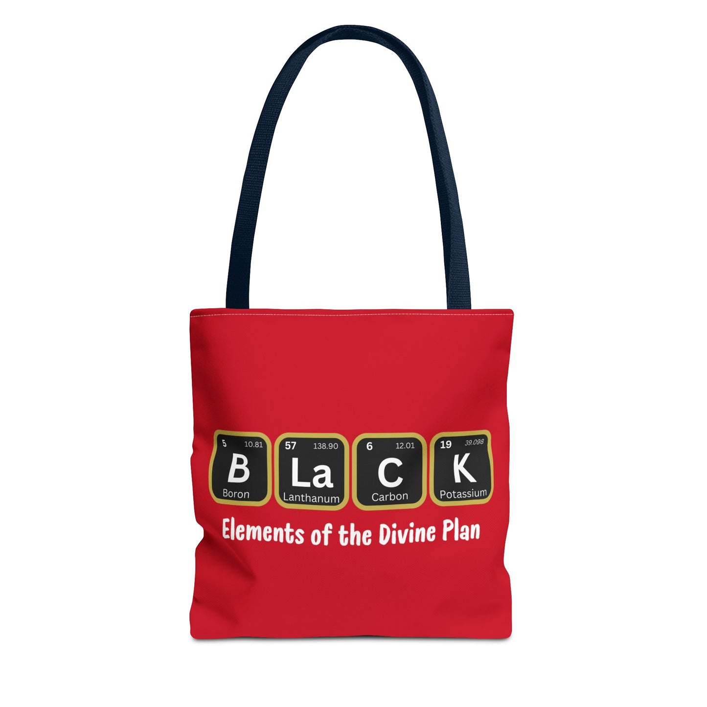 BLACK Elements Tote Bag (AOP)