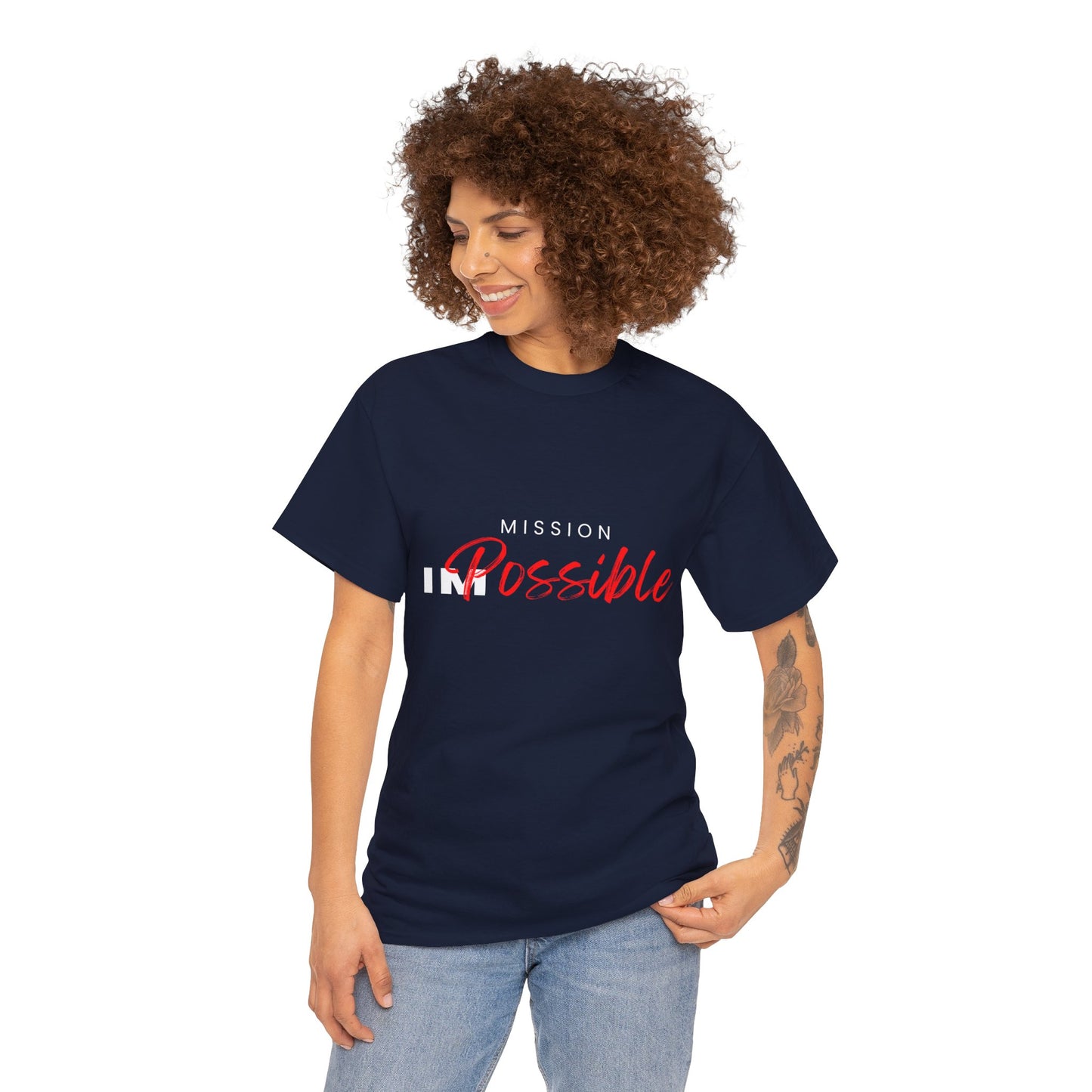 Mission IMPossible Unisex Heavy Cotton Tee