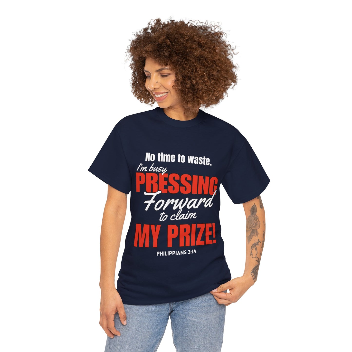 Pressing Forward Unisex Heavy Cotton Tee