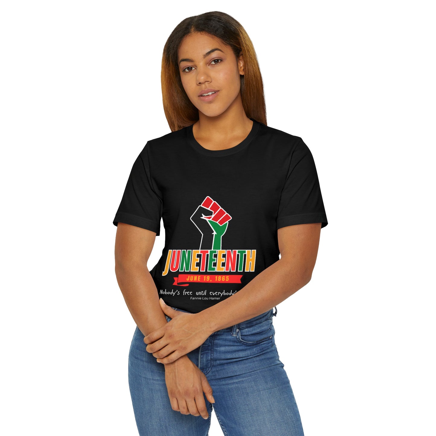 Juneteenth Unisex Jersey T-Shirt