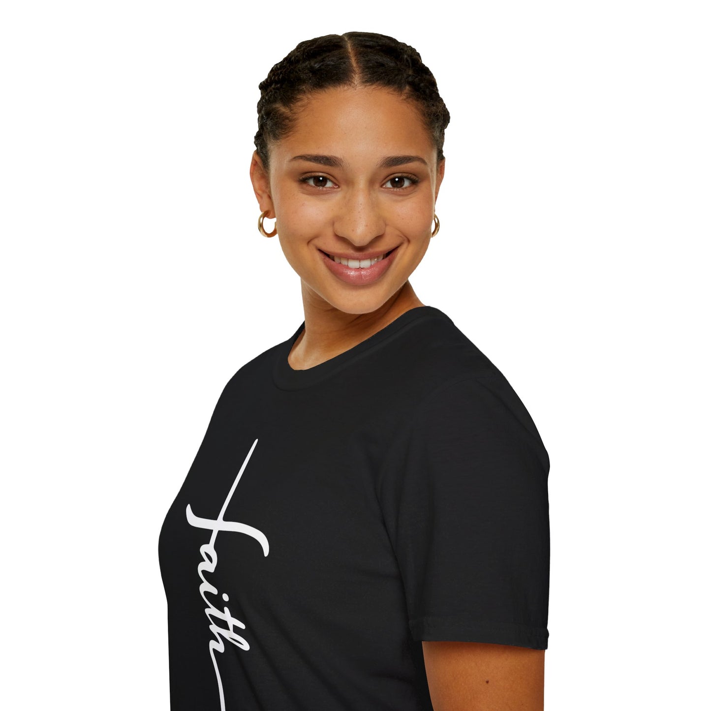 Faith Cross Unisex Softstyle T-Shirt