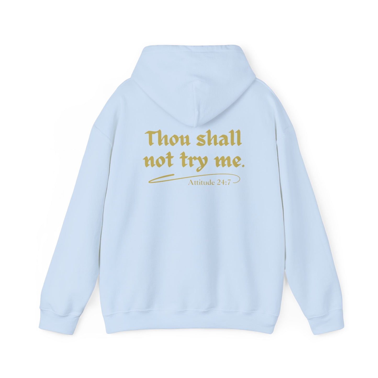 Thou Shall Not Unisex Heavy Blend™ Hooded Sweatshirt