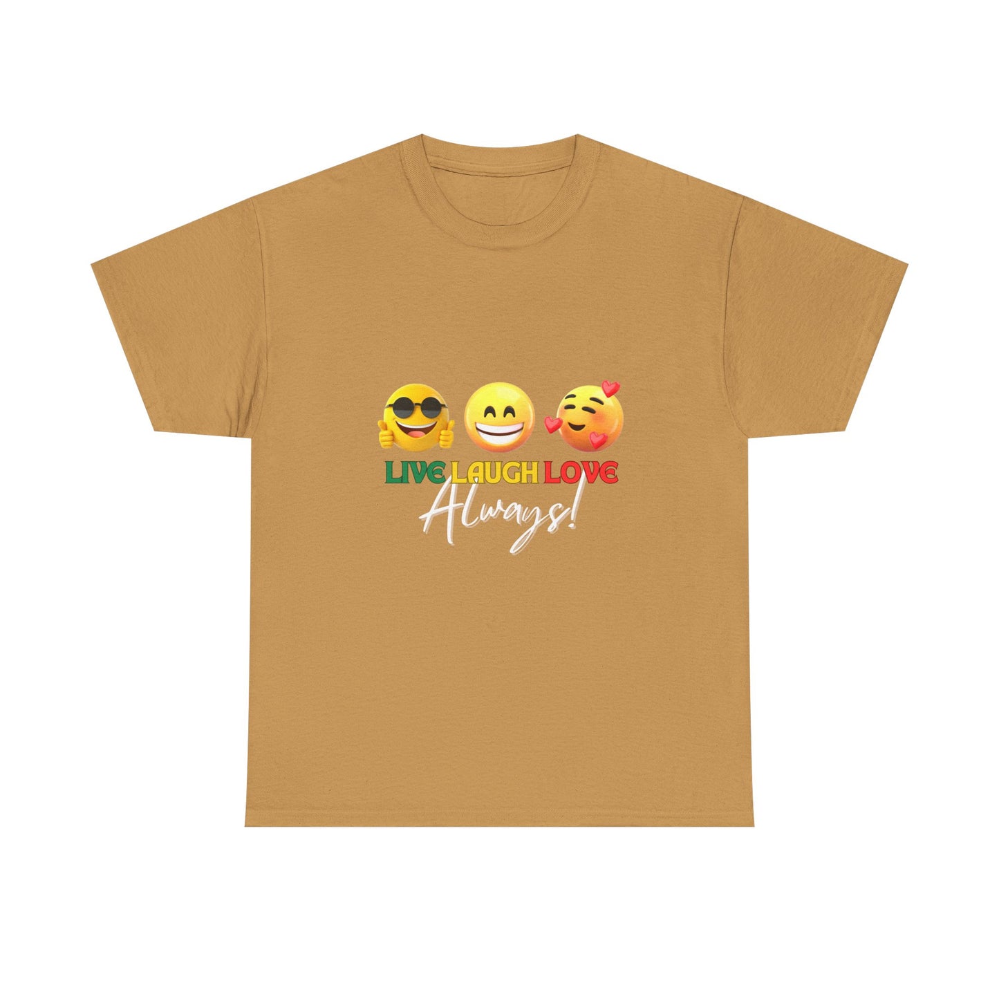 Live Laugh Love Unisex Heavy Cotton Tee
