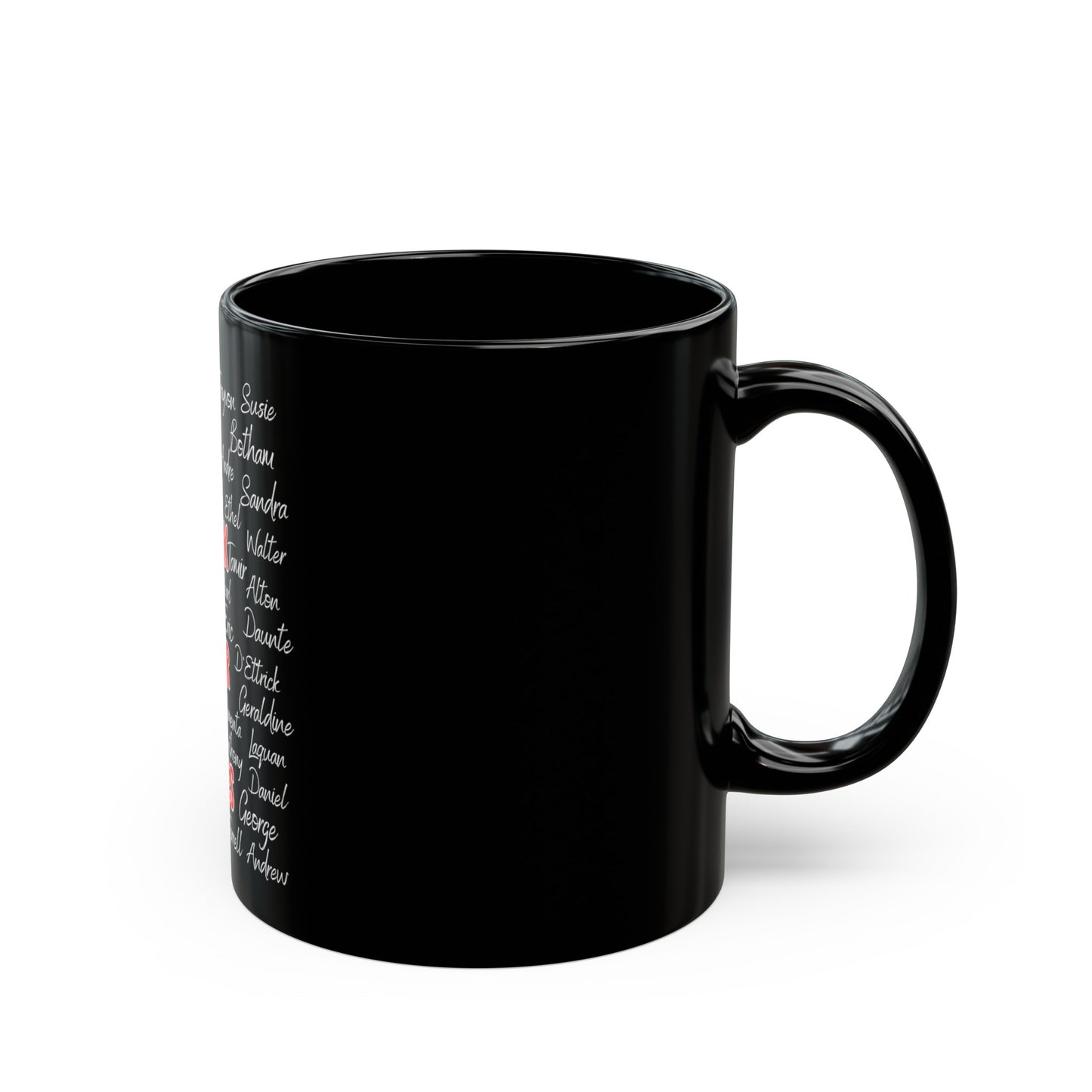 We Speak Their Names Black Mug (11oz, 15oz)