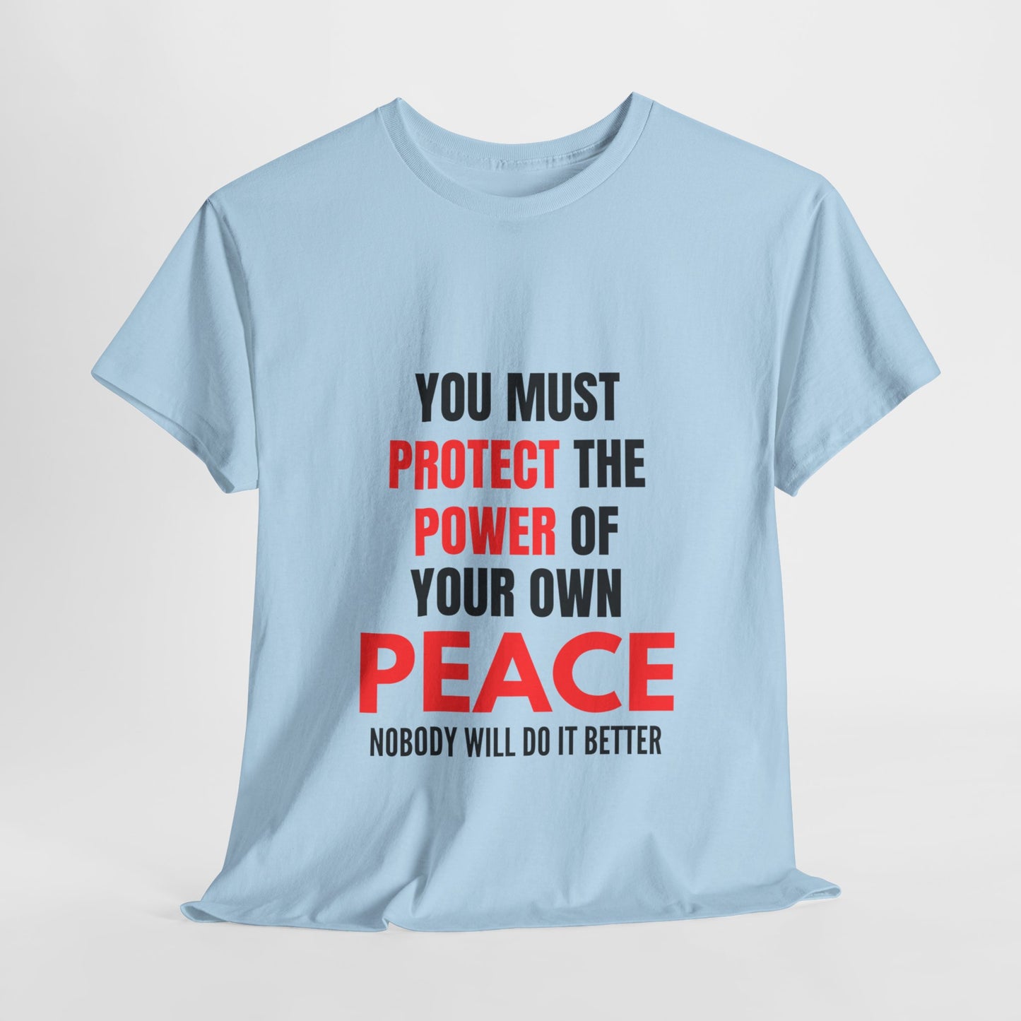 Protect Your Peace Unisex Heavy Cotton Tee