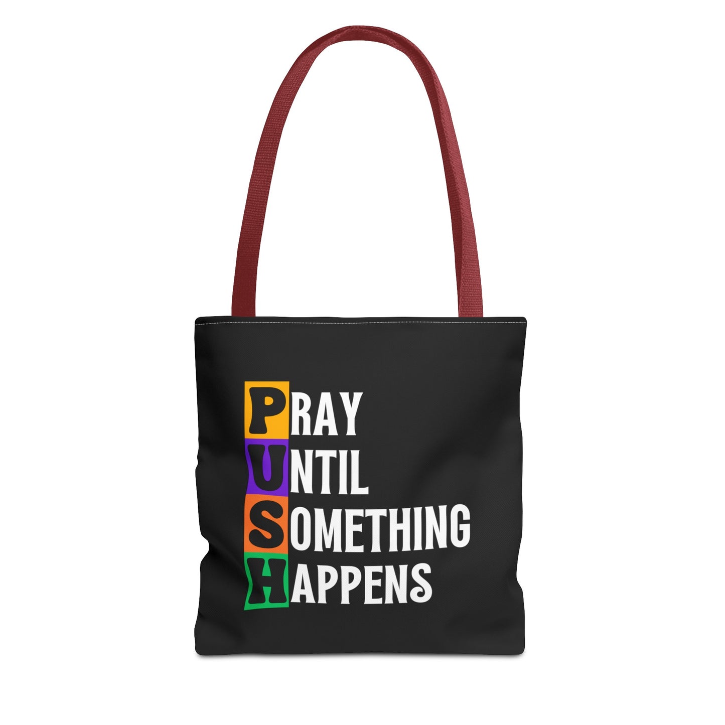 PUSH Tote Bag (AOP)