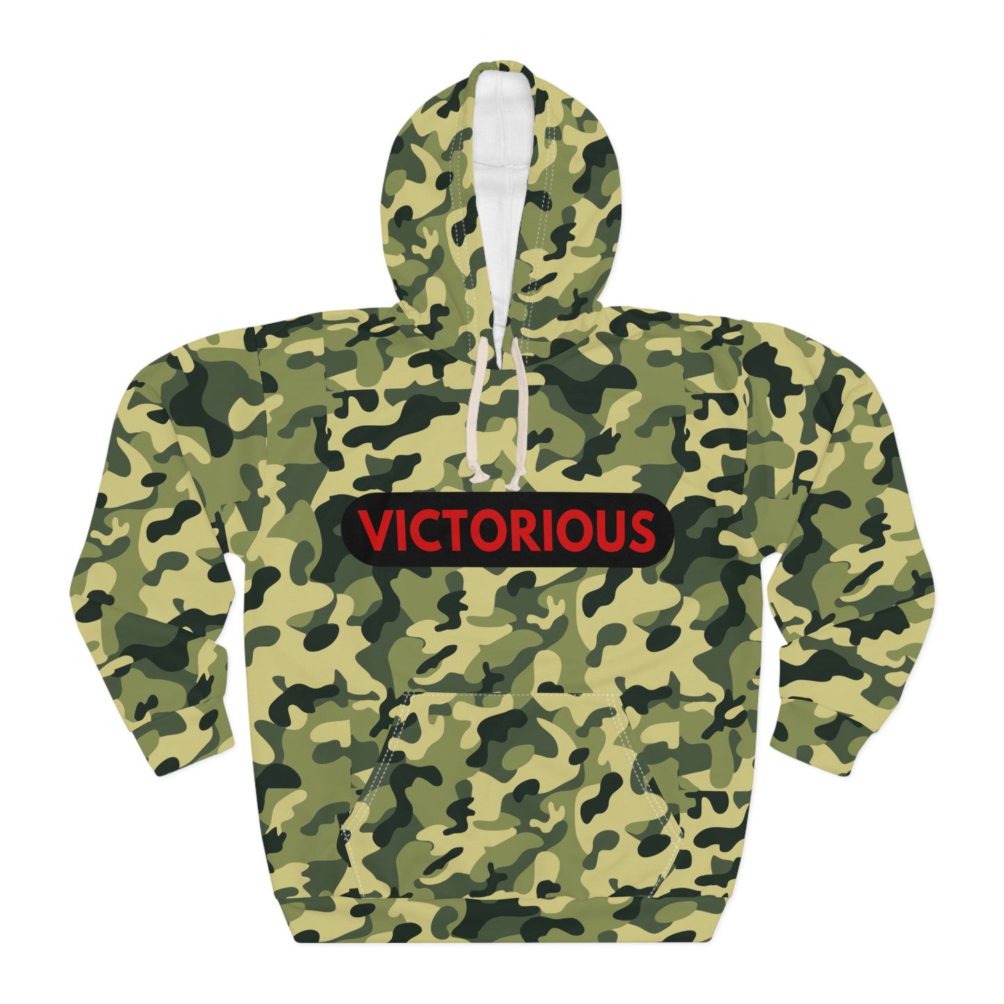 Victorious Unisex Pullover Hoodie (AOP)