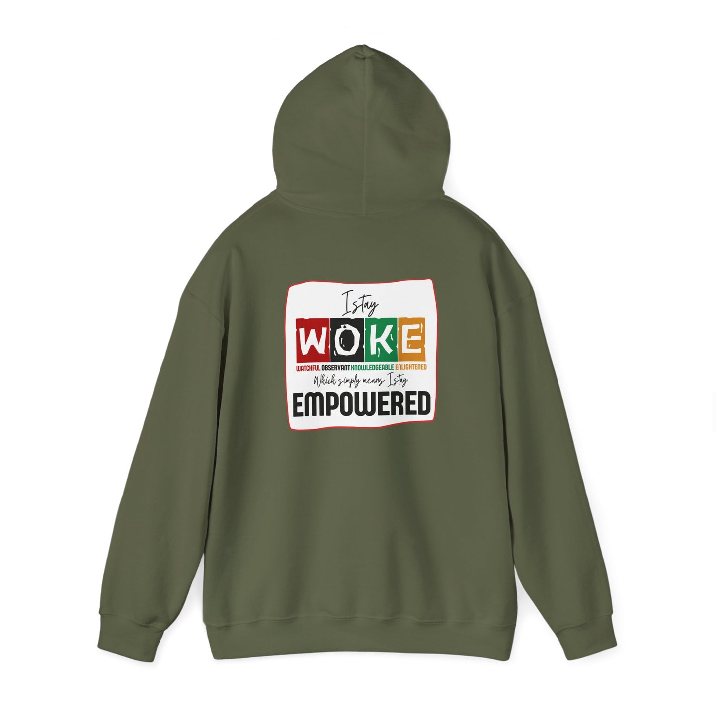 Stay Woke Unisex Heavy Blend™ Hooded Sweatshirt