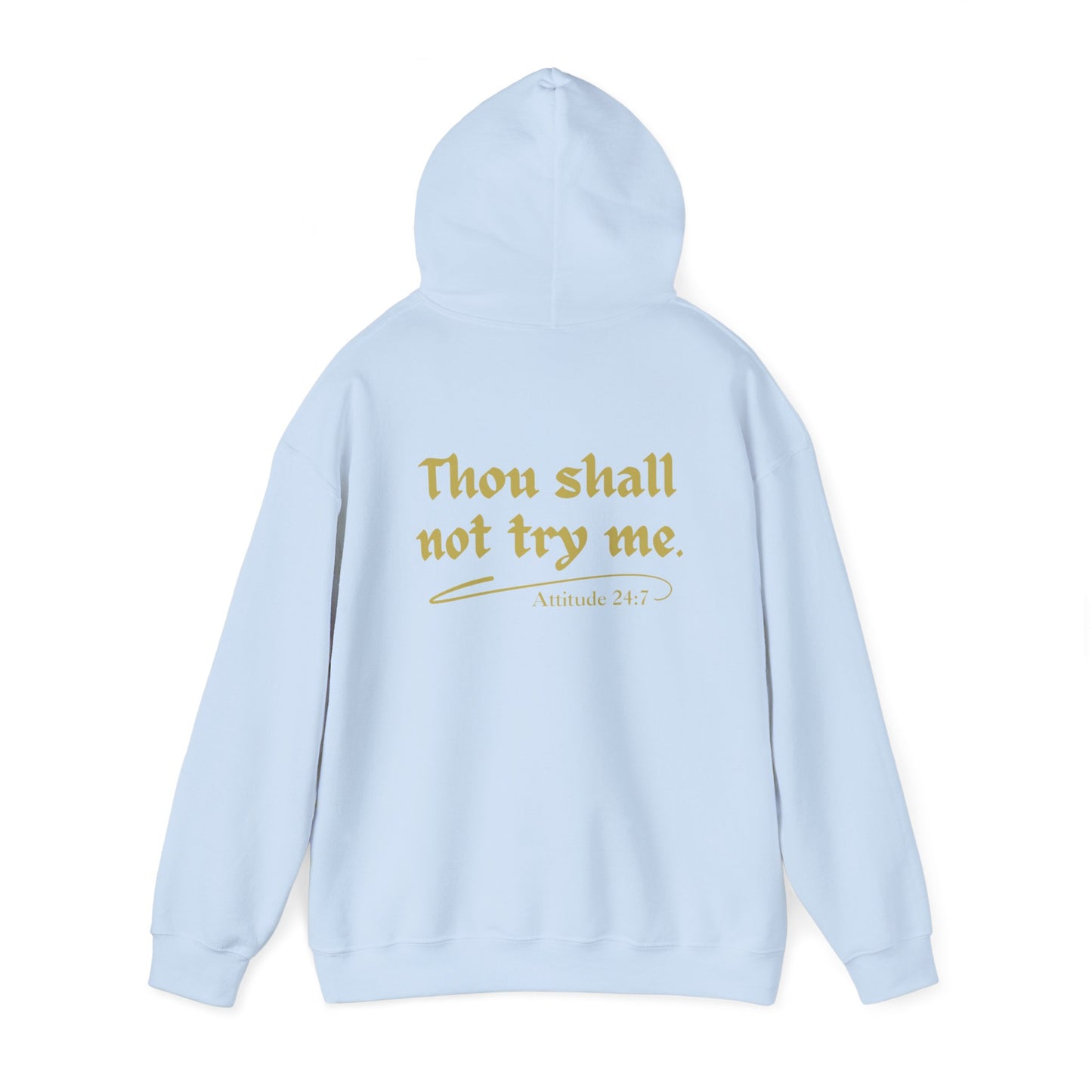 Thou Shall Not Unisex Heavy Blend™ Hooded Sweatshirt