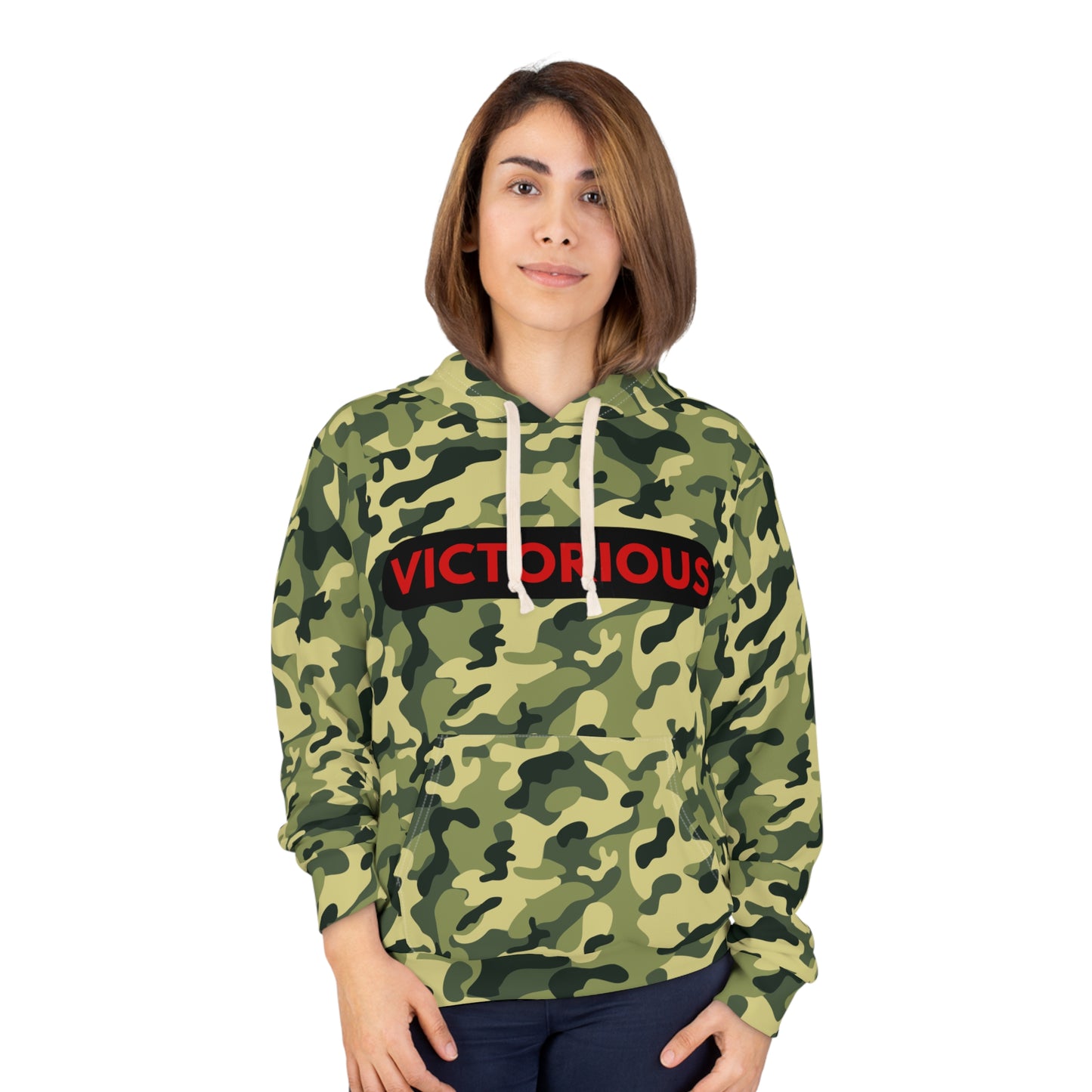 Victorious Unisex Pullover Hoodie (AOP)