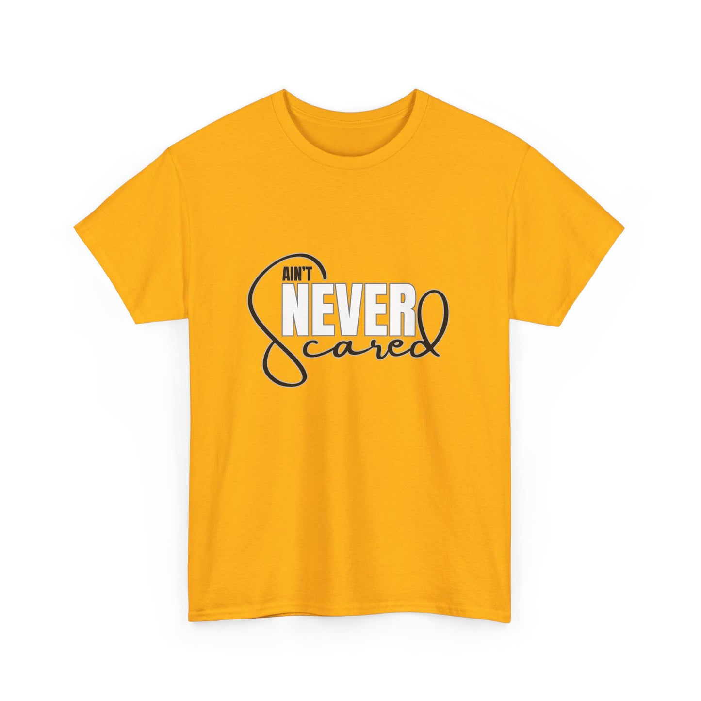 Never Scared Unisex Heavy Cotton Tee