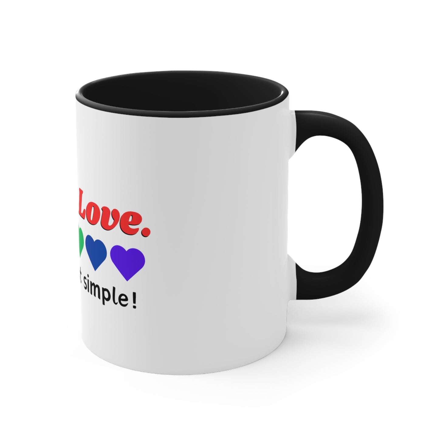 Pride Series Accent Coffee Mug, 11oz