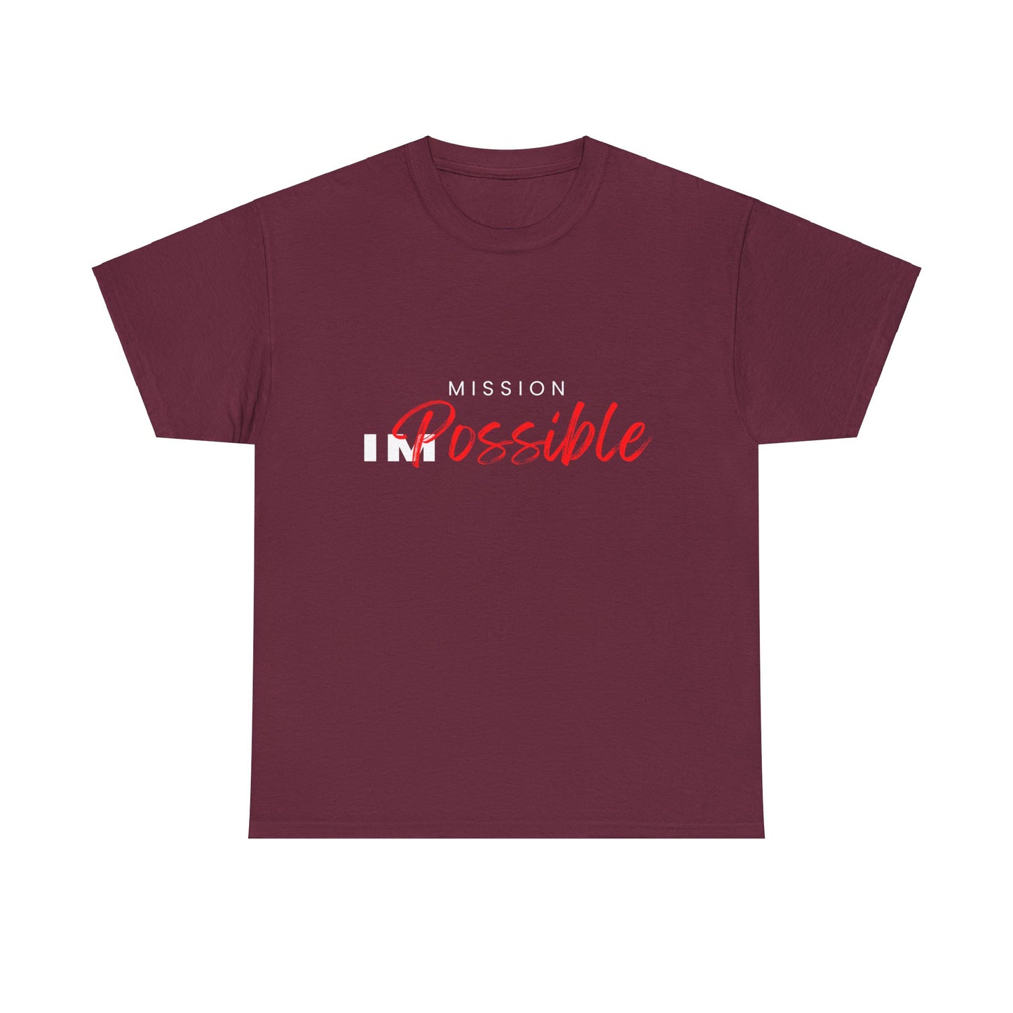 Mission IMPossible Unisex Heavy Cotton Tee