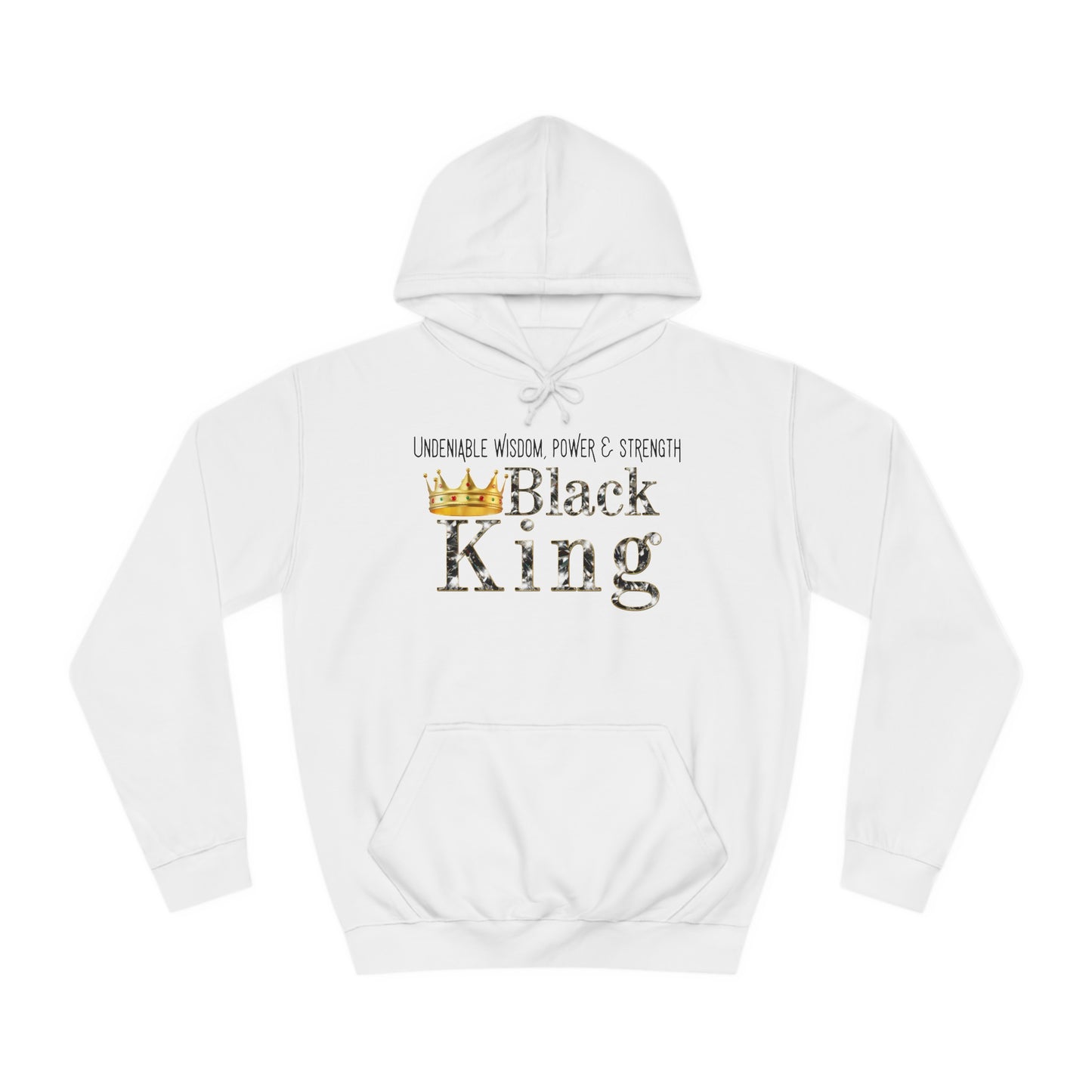 Black Royalty Unisex College Hoodie