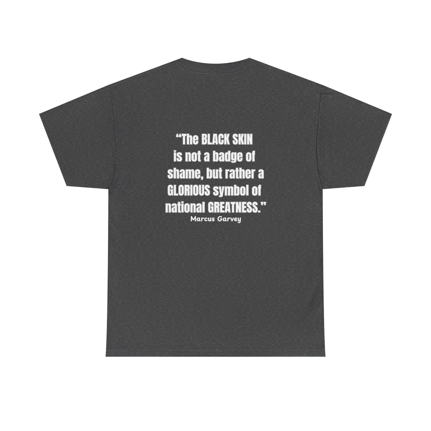 Words Have Power (Garvey) - Unisex Heavy Cotton Tee