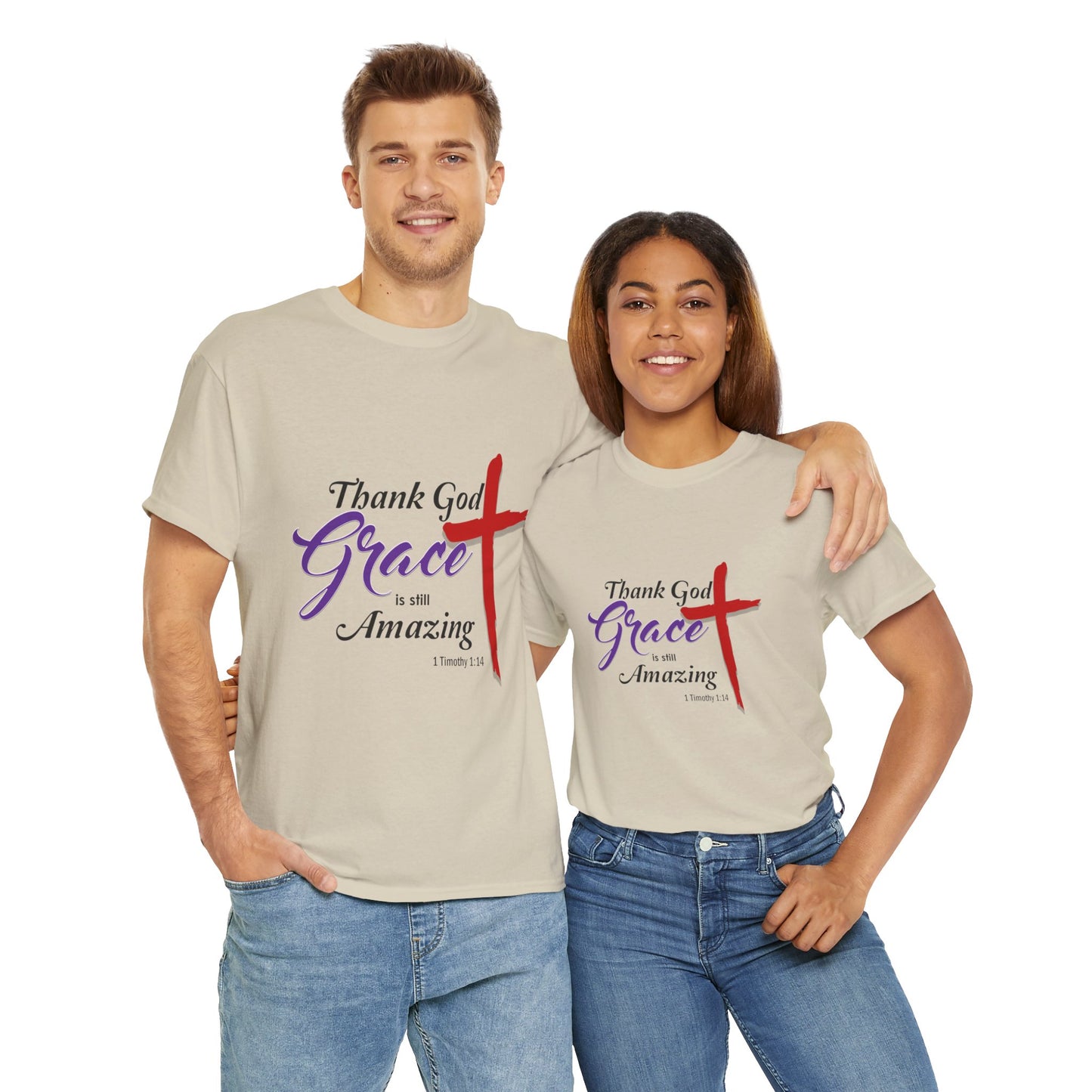 Grace is Amazing Unisex Heavy Cotton Tee