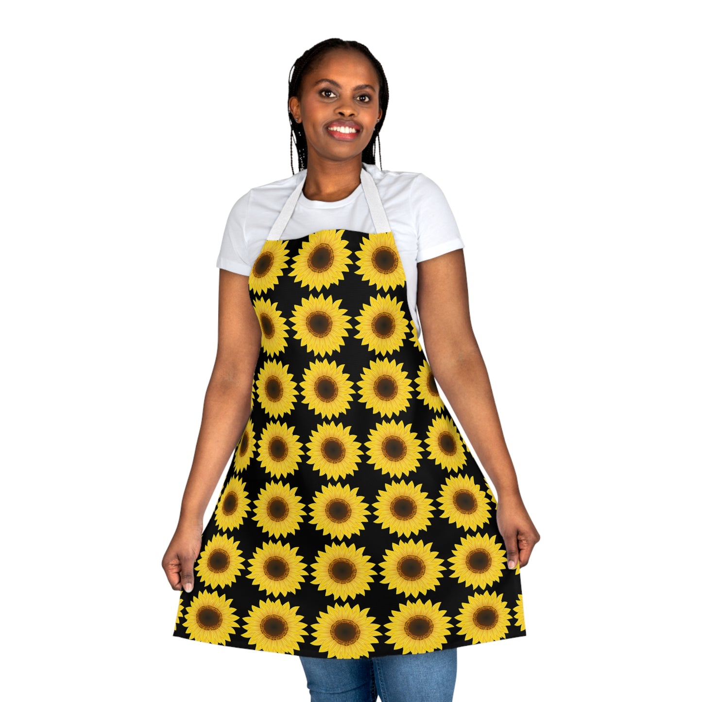 Sun Flower Apron, 5-Color Straps (AOP)