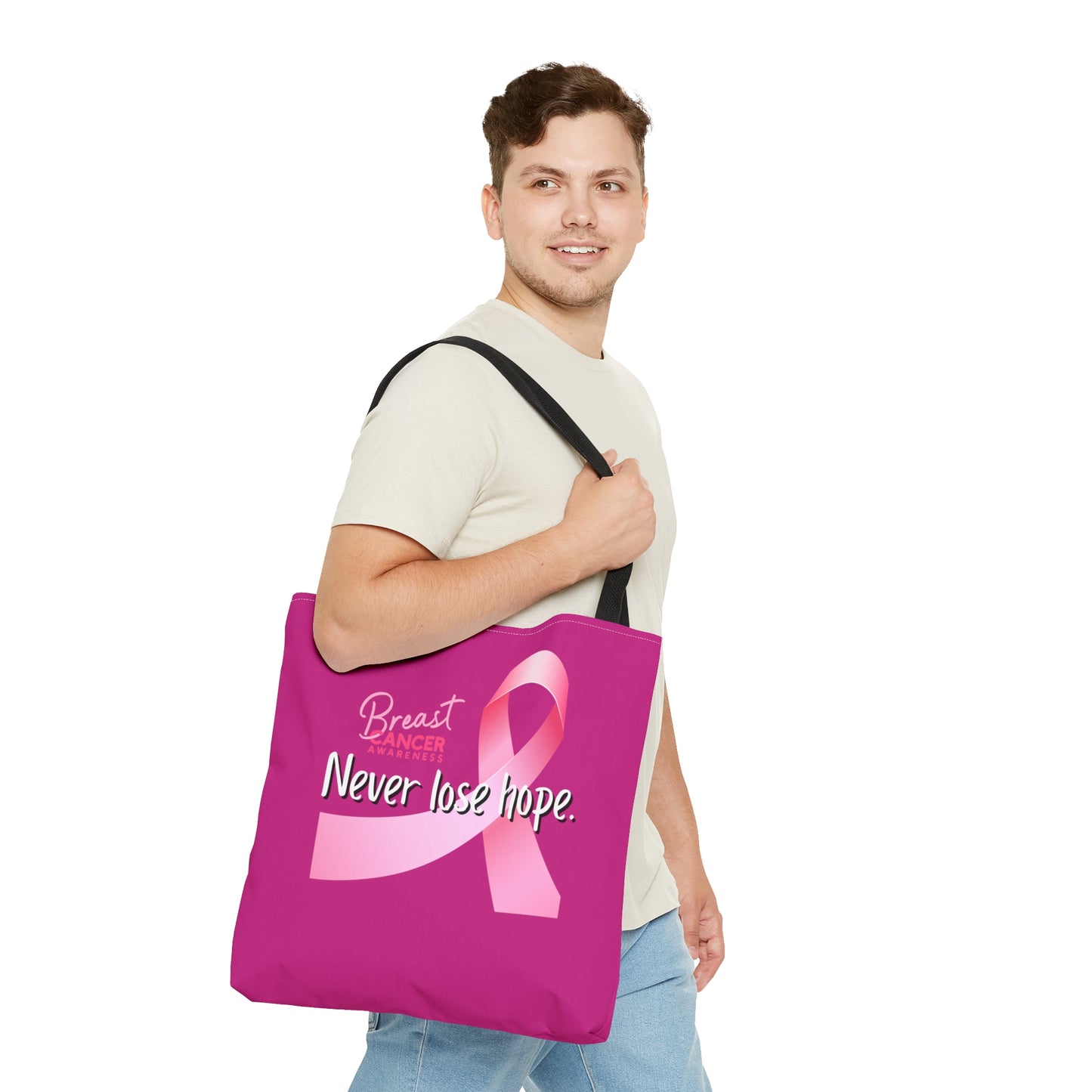 Breast Cancer Awareness Tote Bag (AOP)