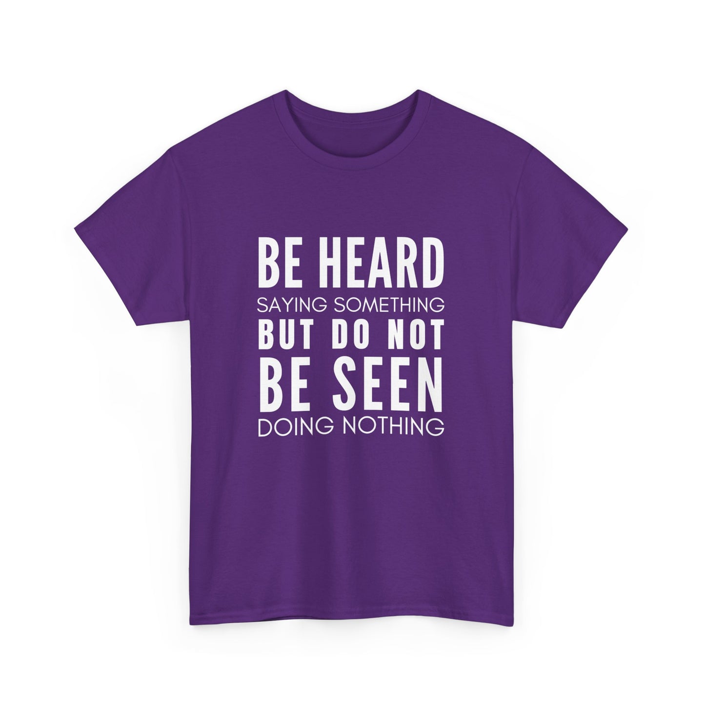 Heard Not Seen Unisex Heavy Cotton Tee