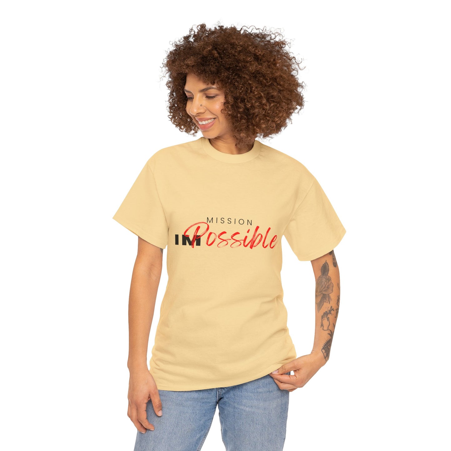Mission IMPossible Unisex Heavy Cotton Tee