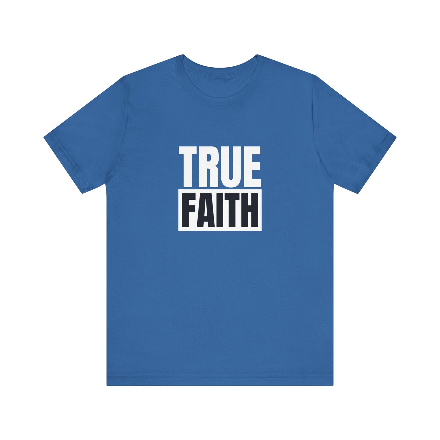 Faith Unisex Jersey Short Sleeve Tee - Inspirational T-Shirt for Everyday Wear