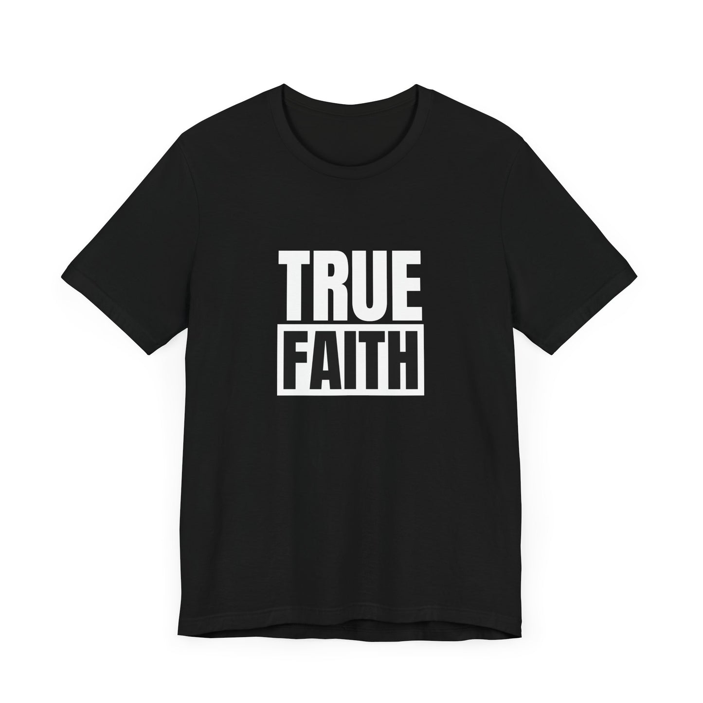 Faith Unisex Jersey Short Sleeve Tee - Inspirational T-Shirt for Everyday Wear