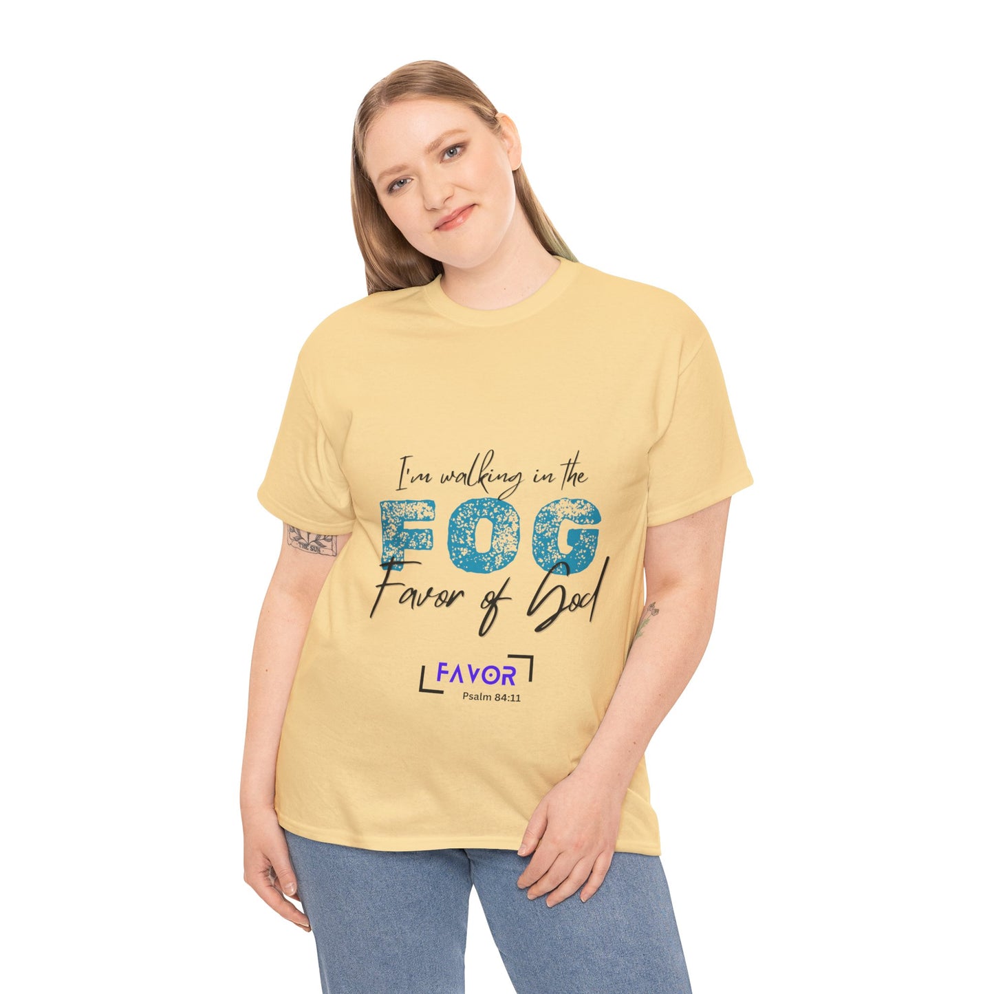 Walking the FOG Unisex Heavy Cotton Tee