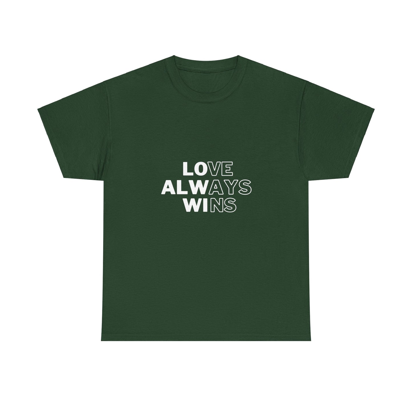 Love Wins Unisex Heavy Cotton Tee