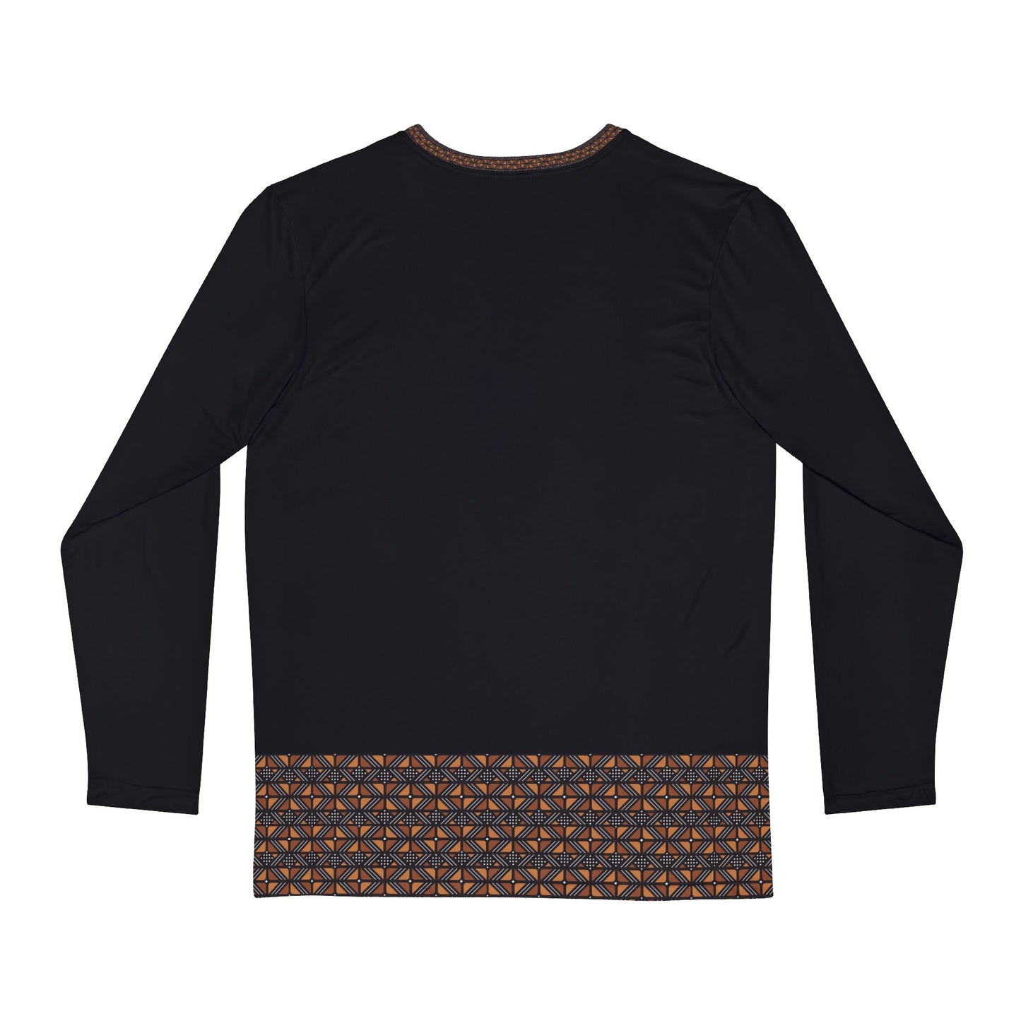 Kente Print Long Sleeve Shirt (AOP)