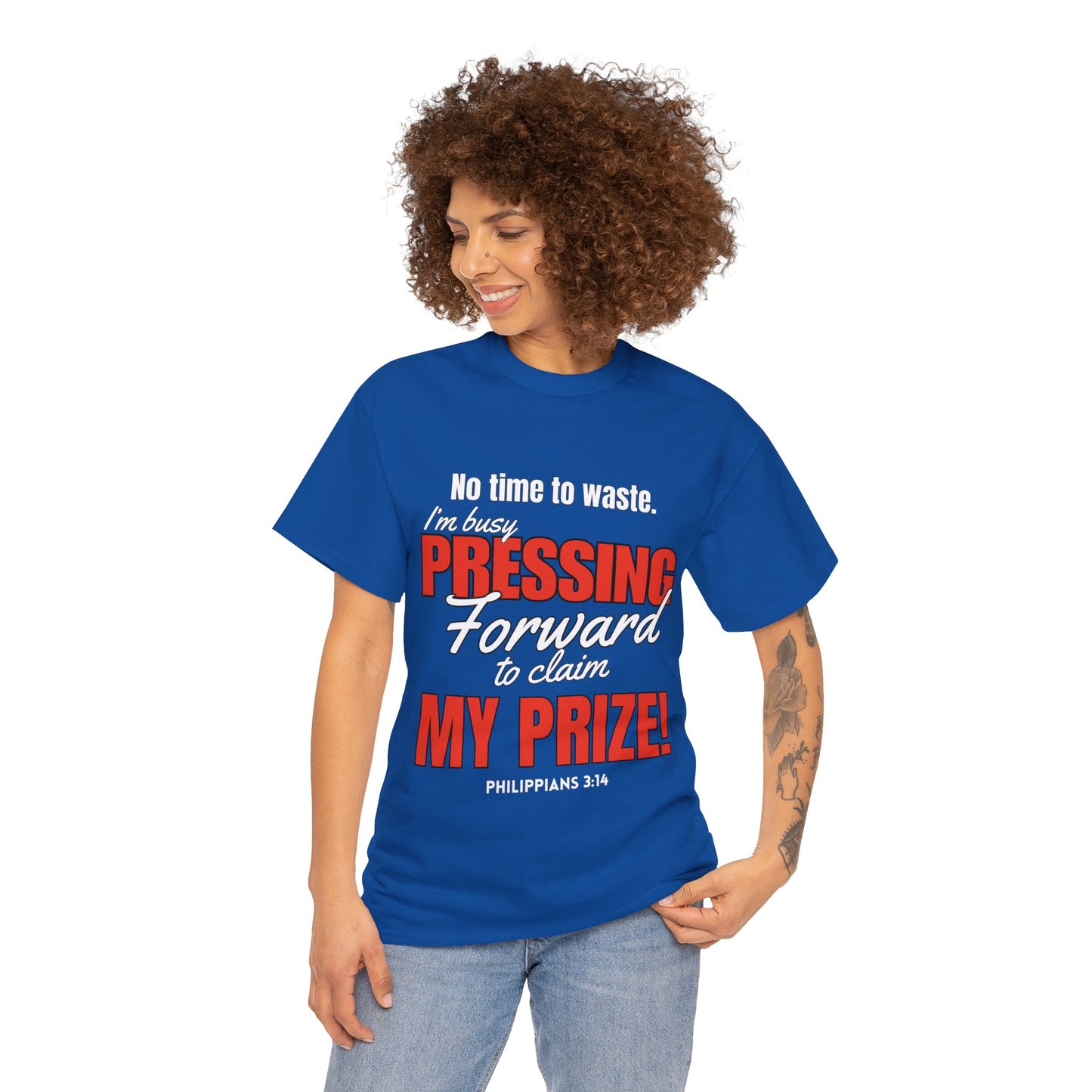 Pressing Forward Unisex Heavy Cotton Tee