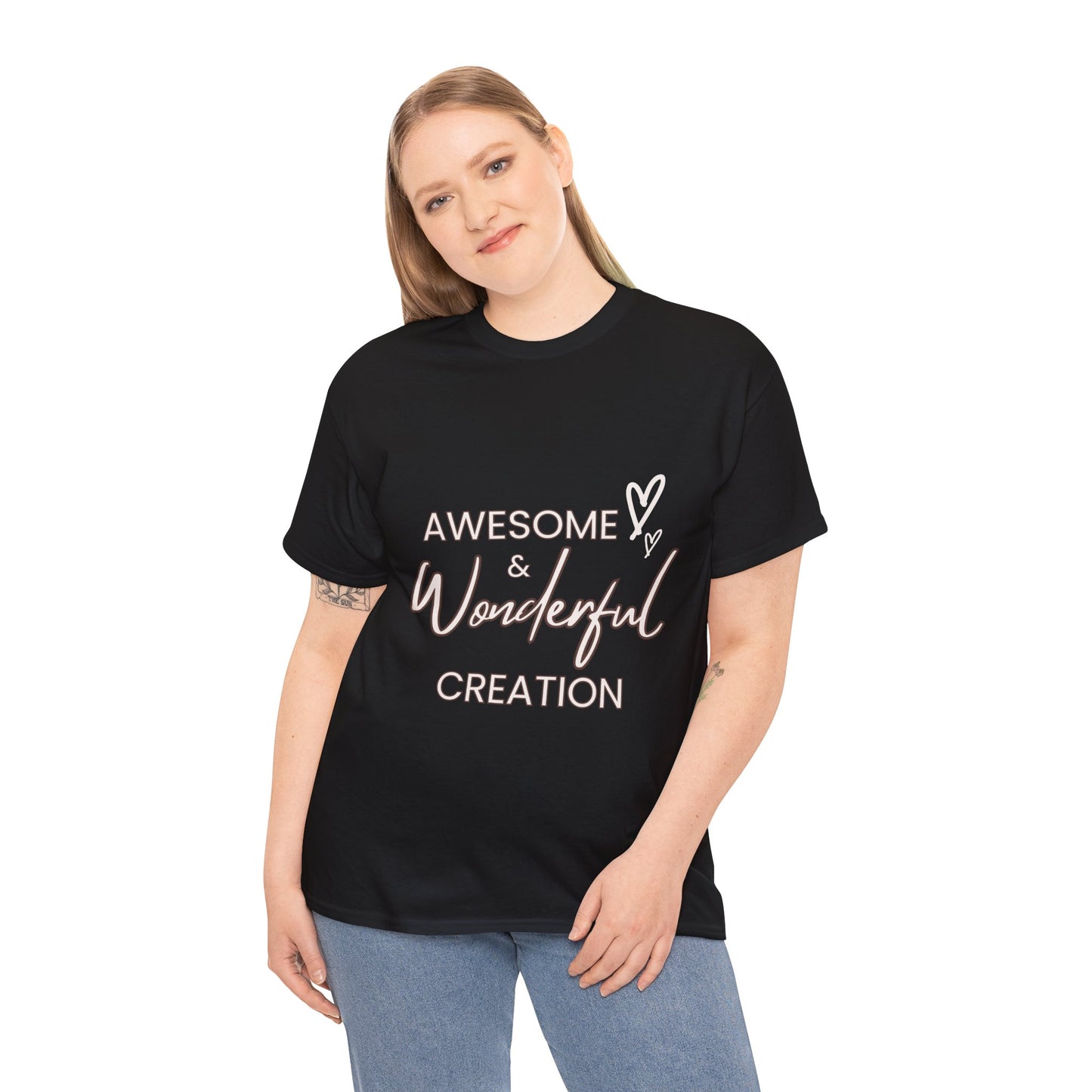 Awesome & Wonderful Unisex Heavy Cotton Tee