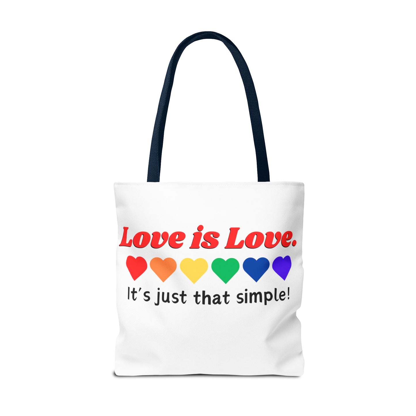 Love is Love Tote Bag (AOP)