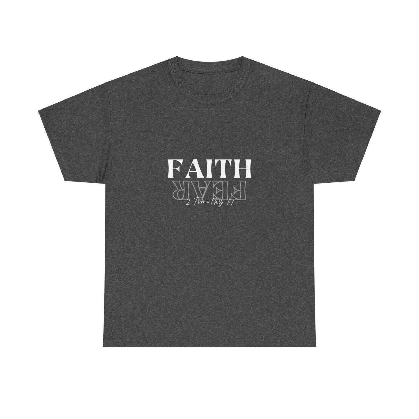 Faith Over Fear Unisex Heavy Cotton Tee