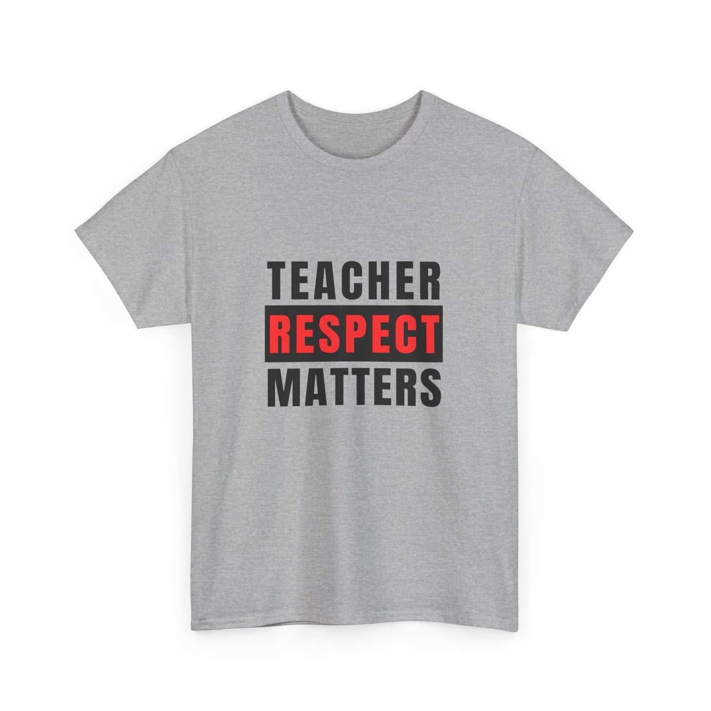 Teachers Matter Unisex Heavy Cotton Tee