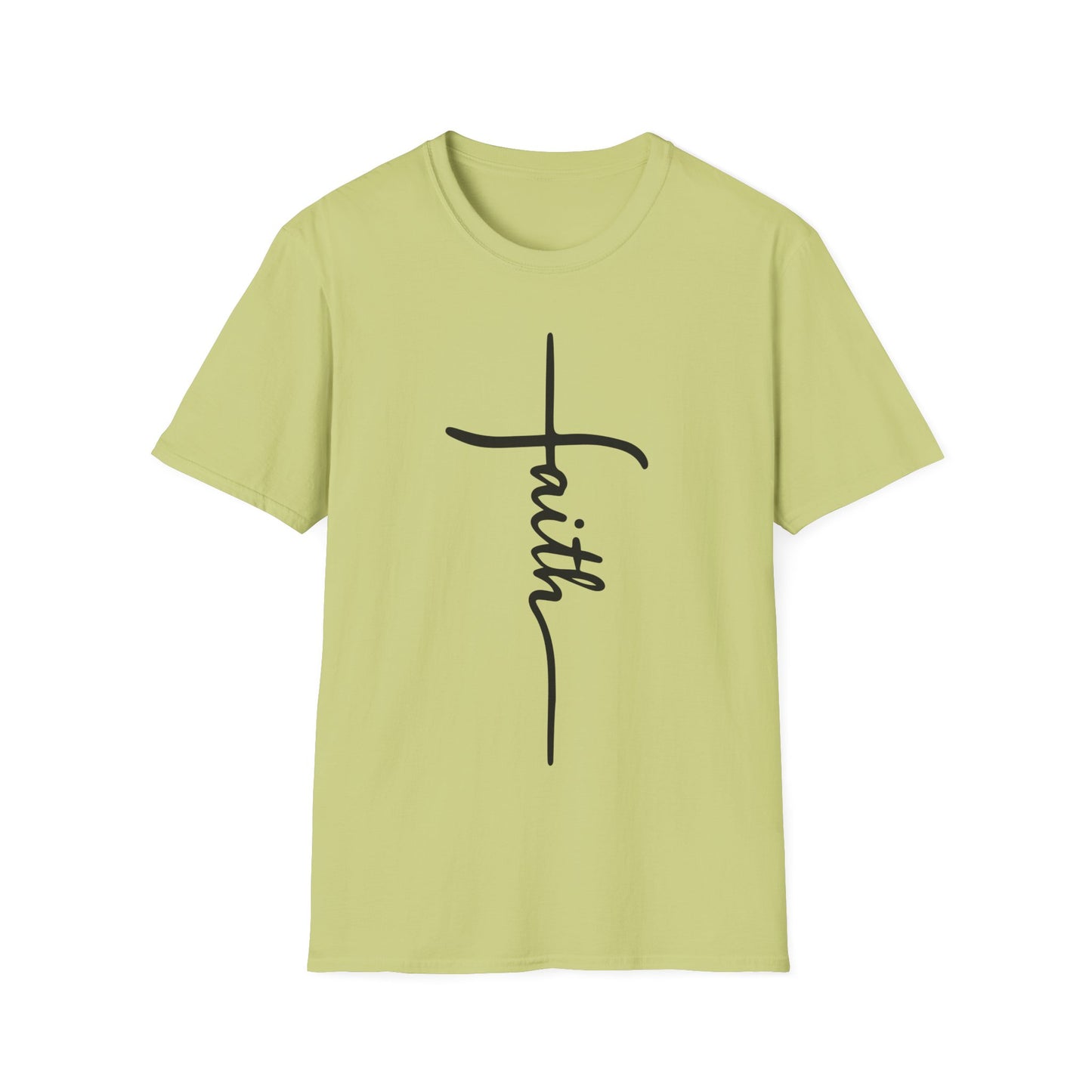 Faith Cross Unisex Softstyle T-Shirt
