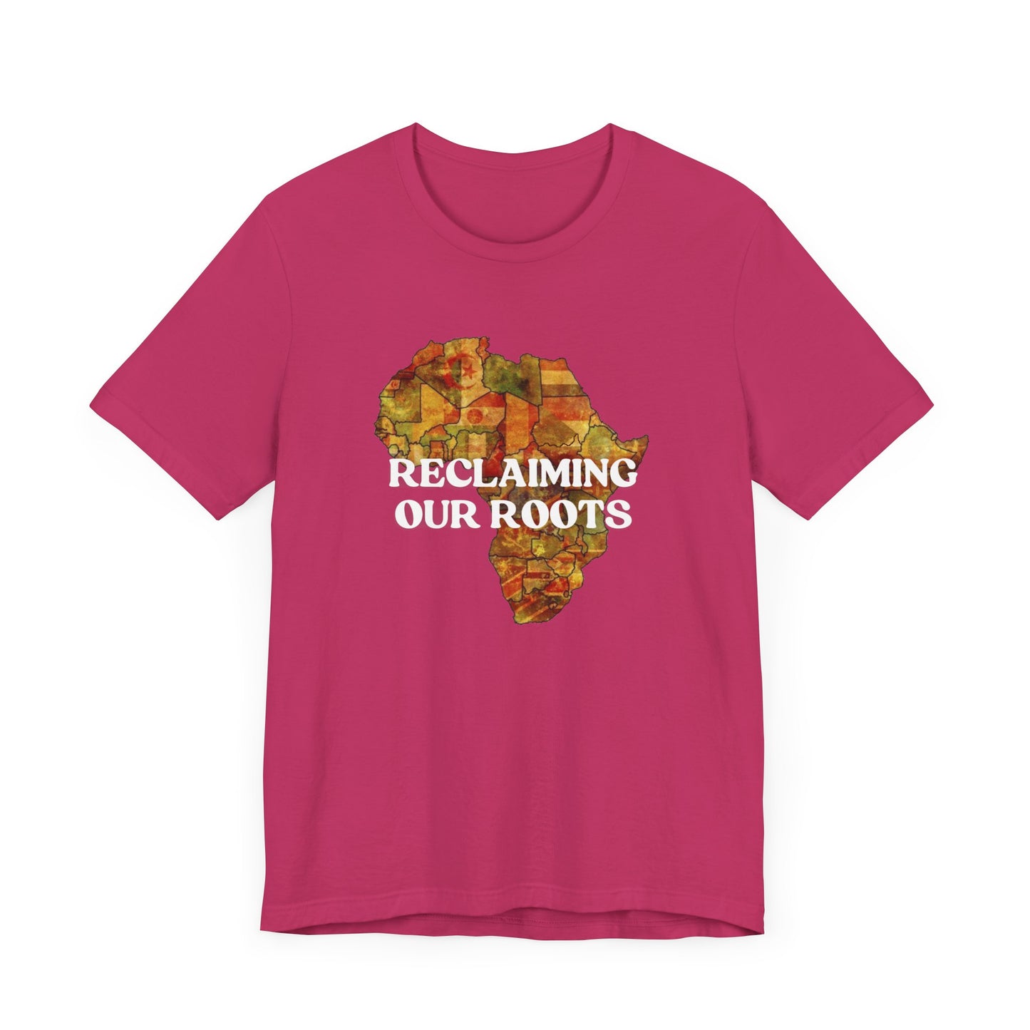 Reclaiming Our Roots Unisex Jersey Tee - African Pride T-Shirt