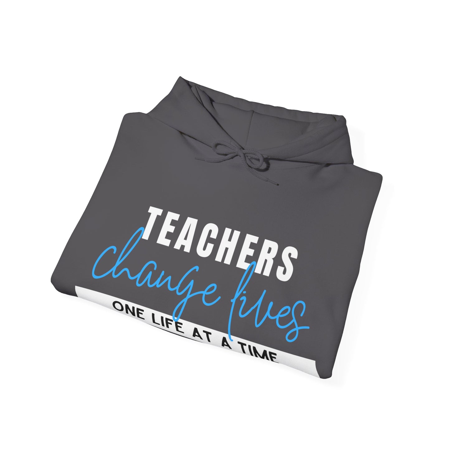 Teachers Change Lives Unisex Heavy Blend™ Hooded Sweatshirt