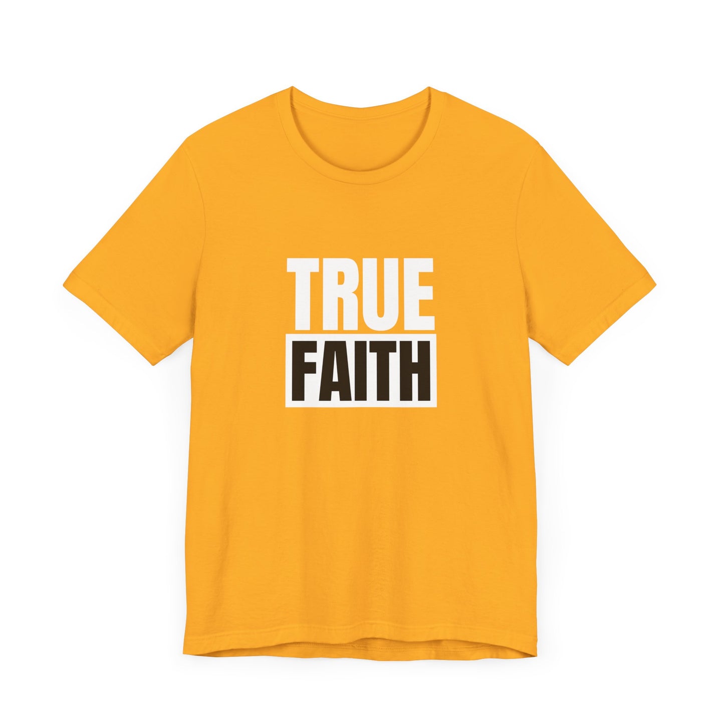 Faith Unisex Jersey Short Sleeve Tee - Inspirational T-Shirt for Everyday Wear