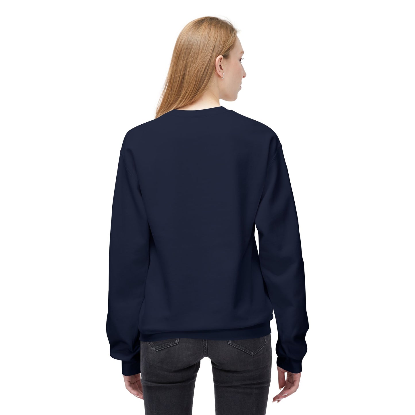 Inspirational History Quote Crewneck Sweatshirt - Unisex Midweight Fleece