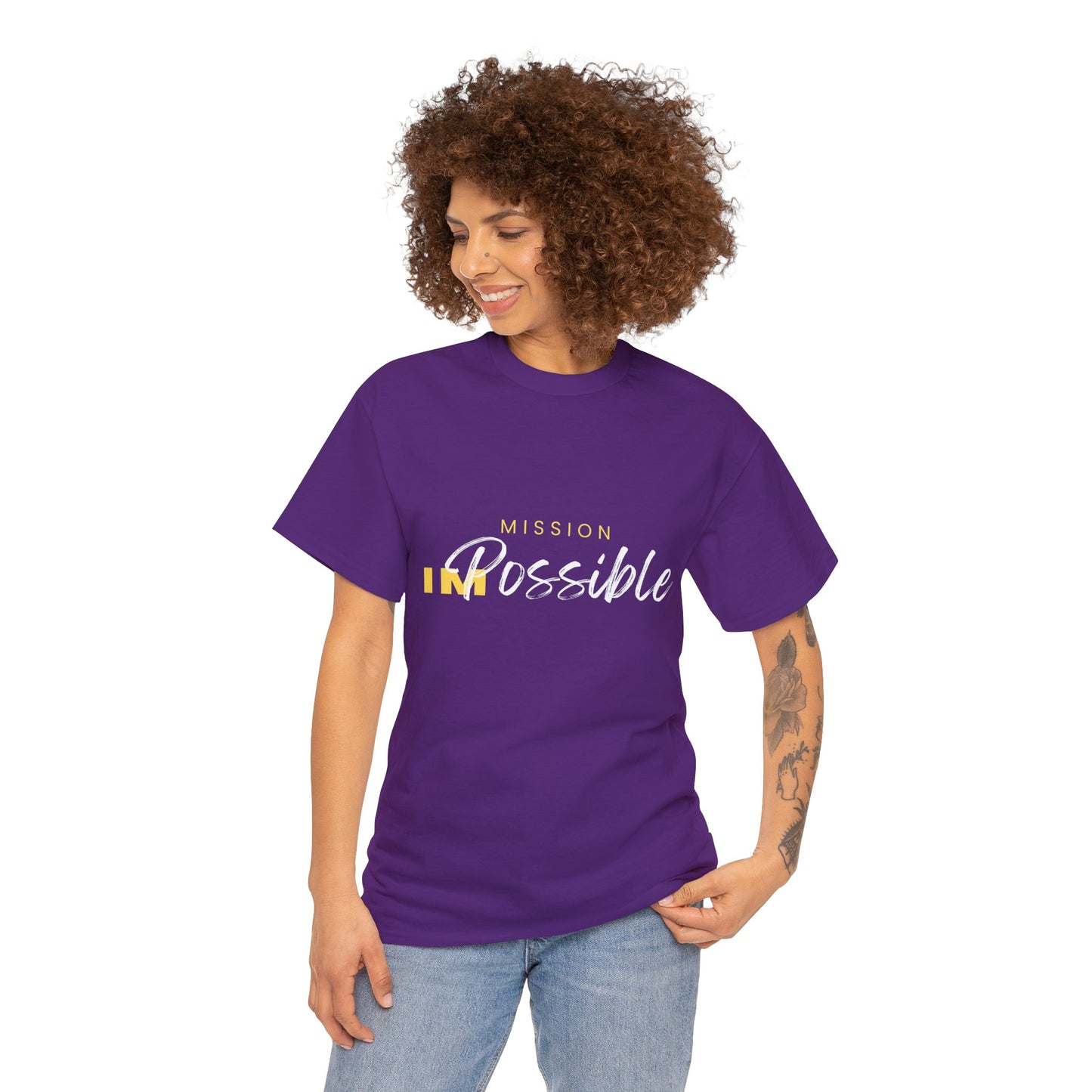 Mission IMPossible Unisex Heavy Cotton Tee