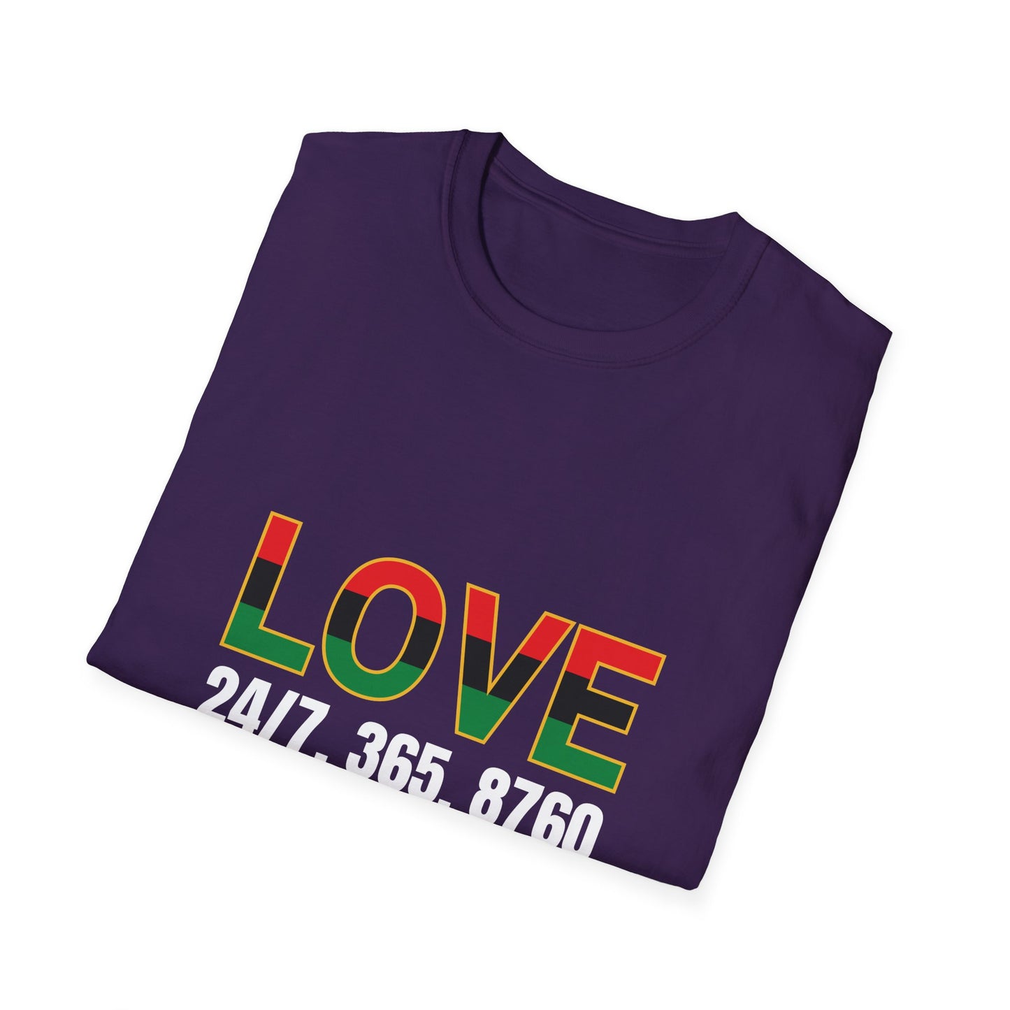 Love All Year Unisex Softstyle T-Shirt | Casual Wear, Gift for Her, Gift for Him, Love Shirt, Everyday Outfit